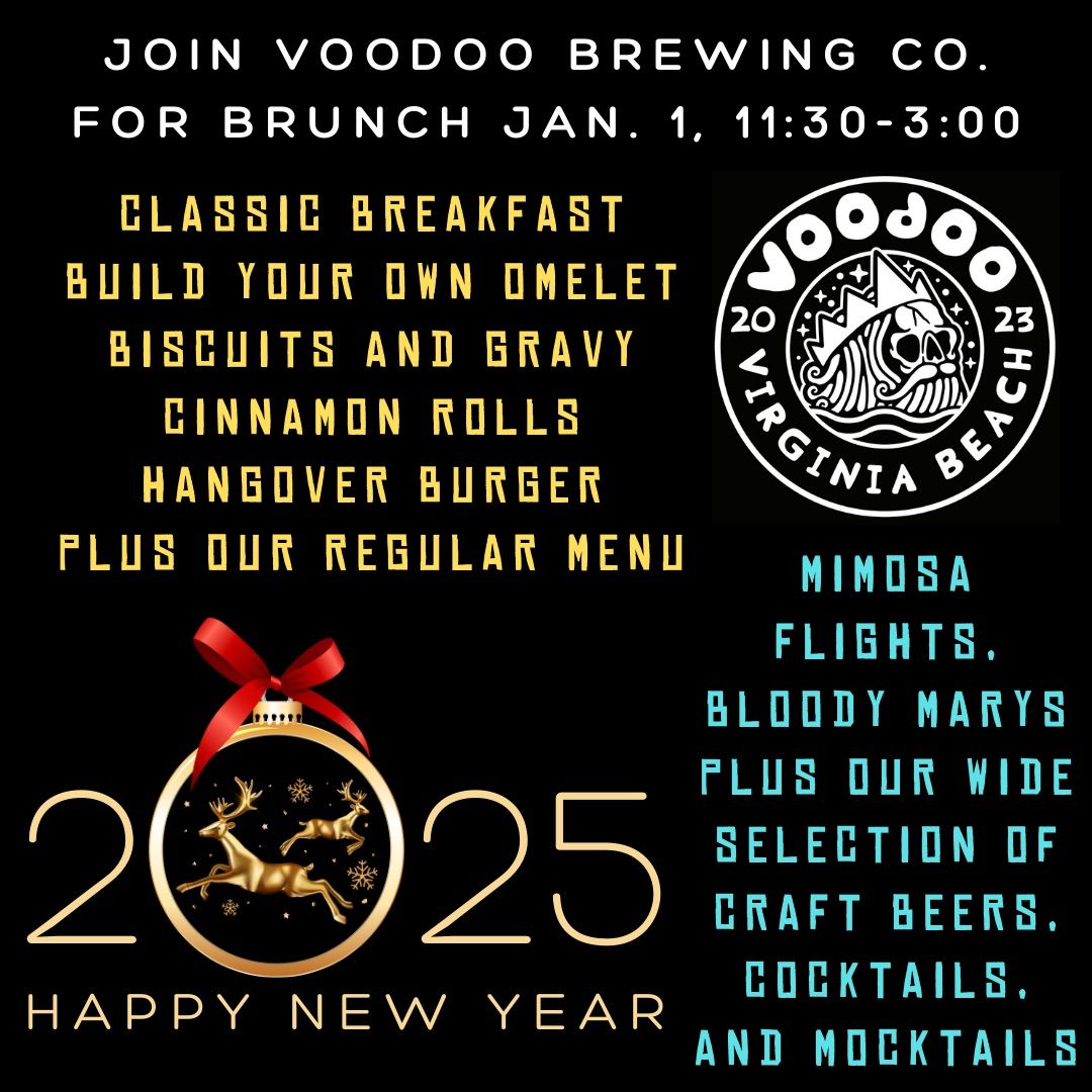 New Year\u2019s Day Brunch at Voodoo Brewing