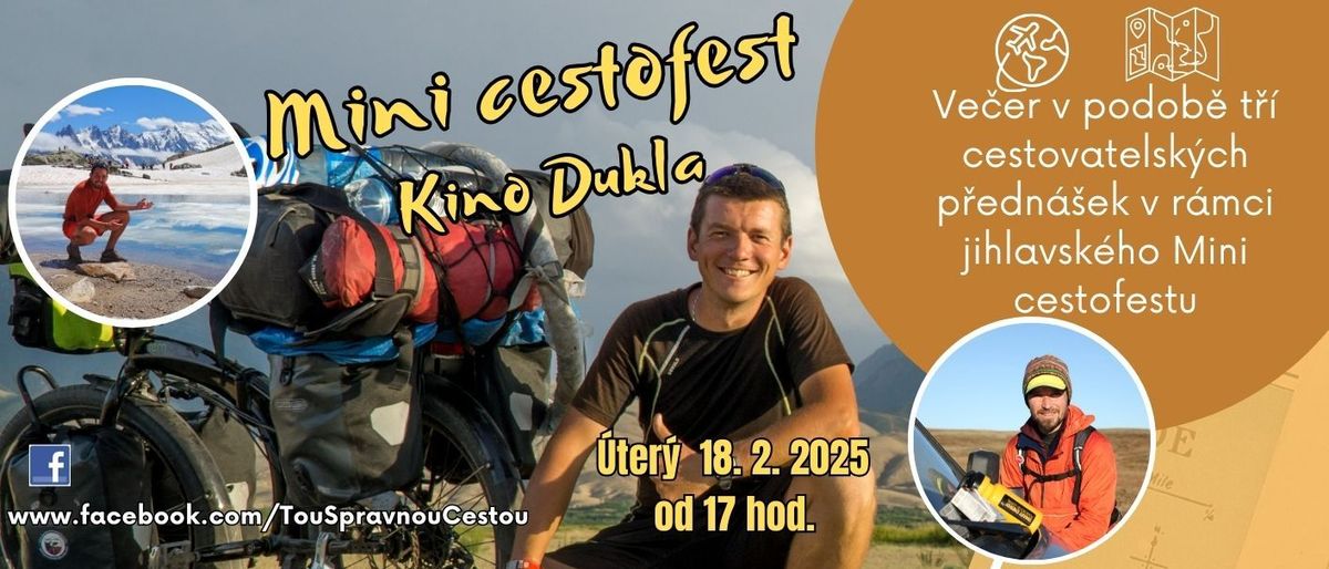 Mini cestofest Kino Dukla Jihlava