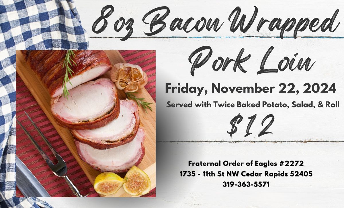 Fraternal Order of Eagles Pork Loin Dinner