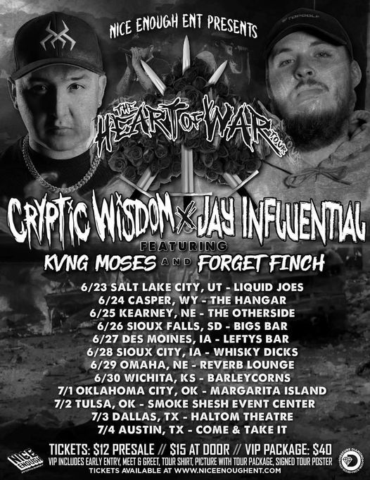 Cryptic Wisdom X Jay Influential (Austin)