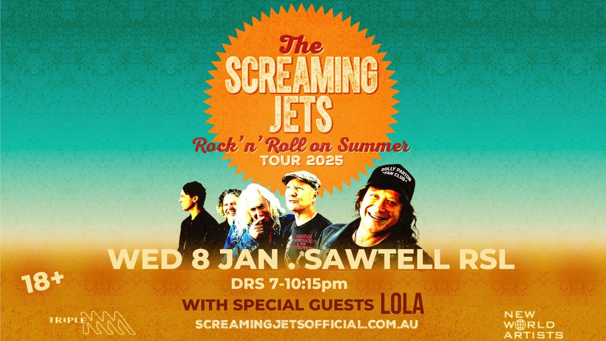 The Screaming Jets Rock'n'Roll on Summer Tour at Sawtell RSL 