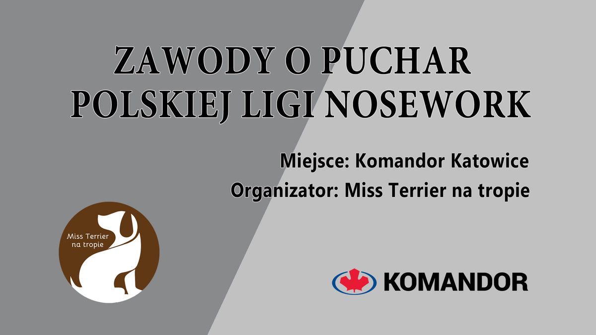 Zawody o Puchar Polskiej Ligi Nosework w Katowicach