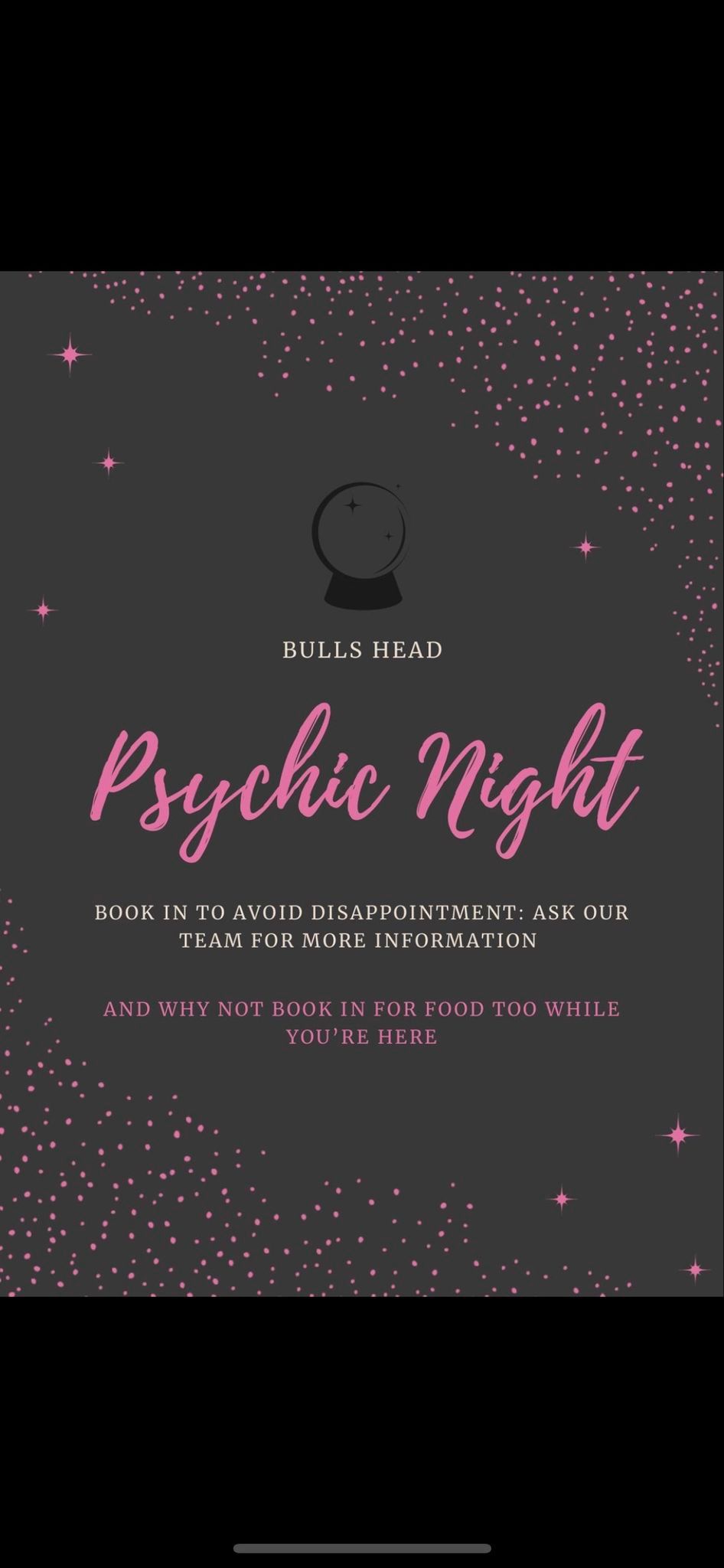 Psychic Night @ The Bulls Head?