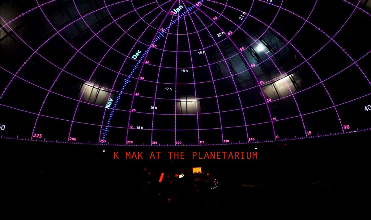 K Mak at the Planetarium