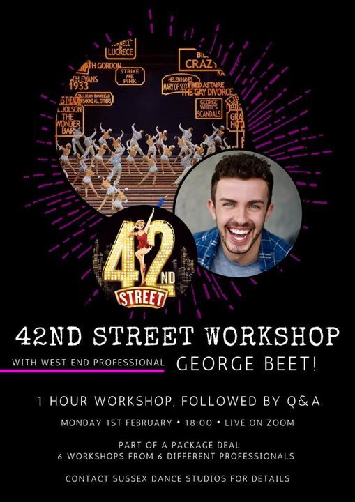 42nd Street Zoom Workshop!