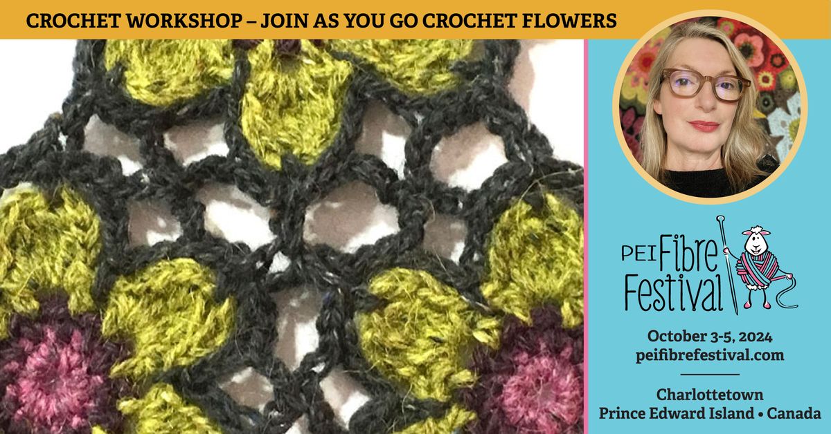 Join as You Go Crochet Flowers with Sue Maton