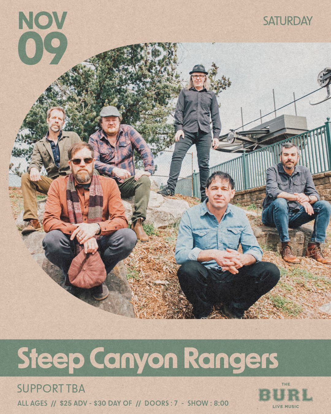 Steep Canyon Rangers at The Burl in Lexington, KY