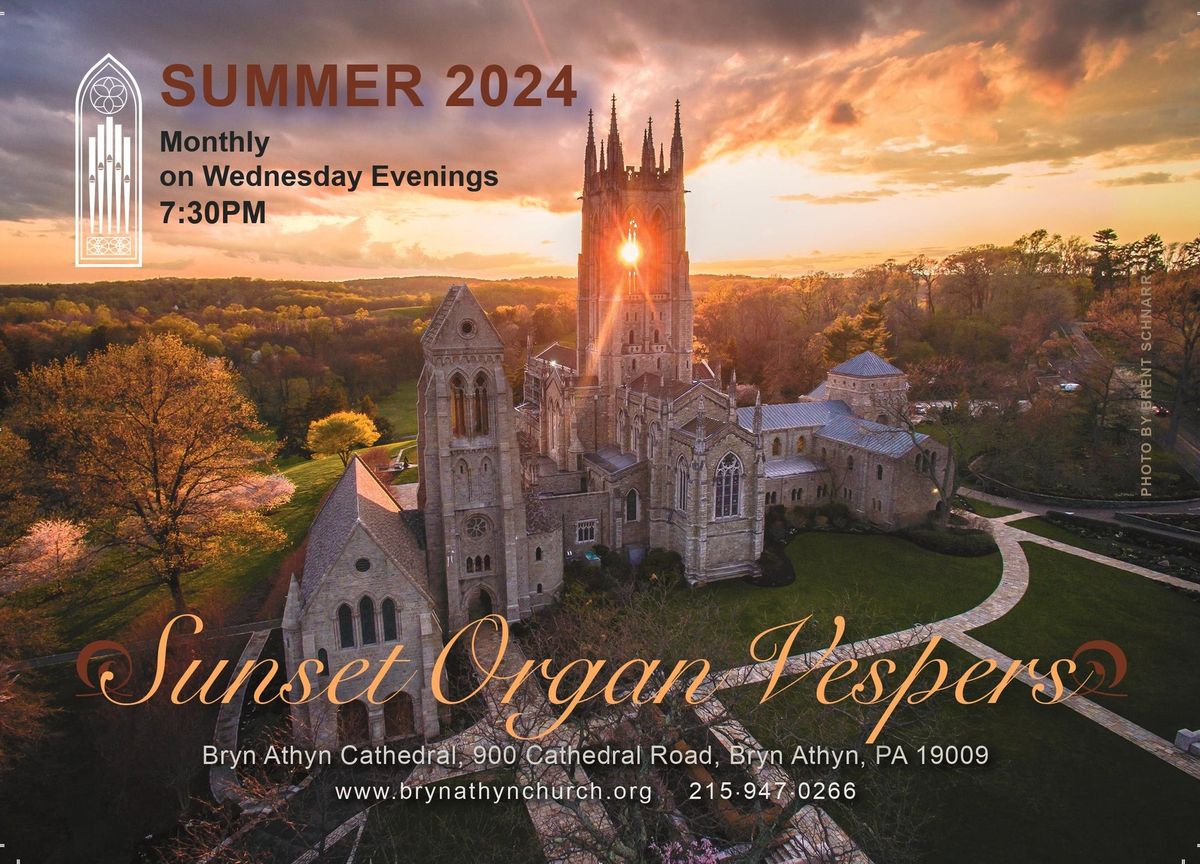 Sunset Organ Vespers - July