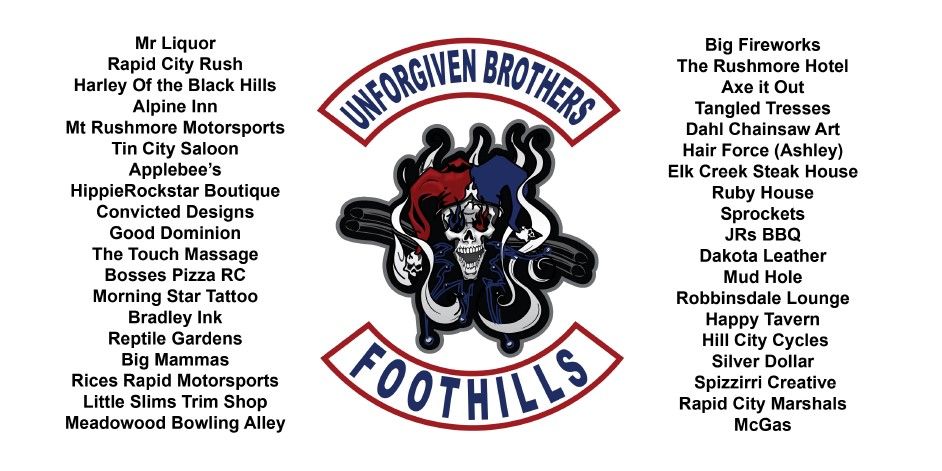 Unforgiven Brothers Poker Chip Run