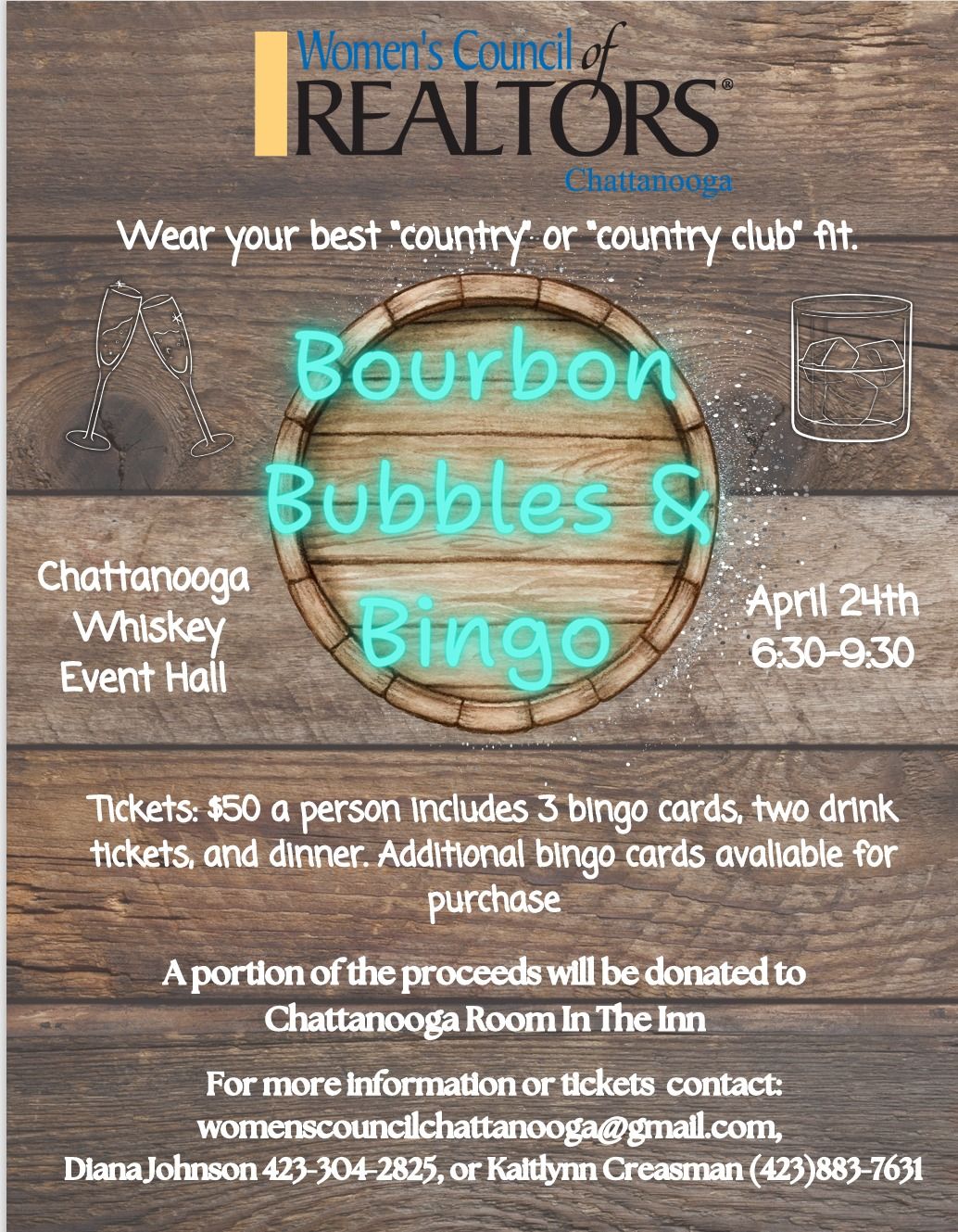 Bourbon Bubbles & Bingo