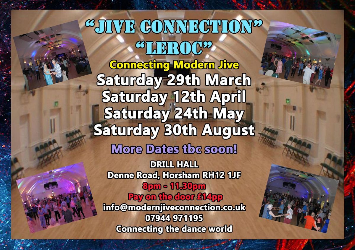 Jive Connection- Saturday 29th March - Horsham's Big Dance Night.