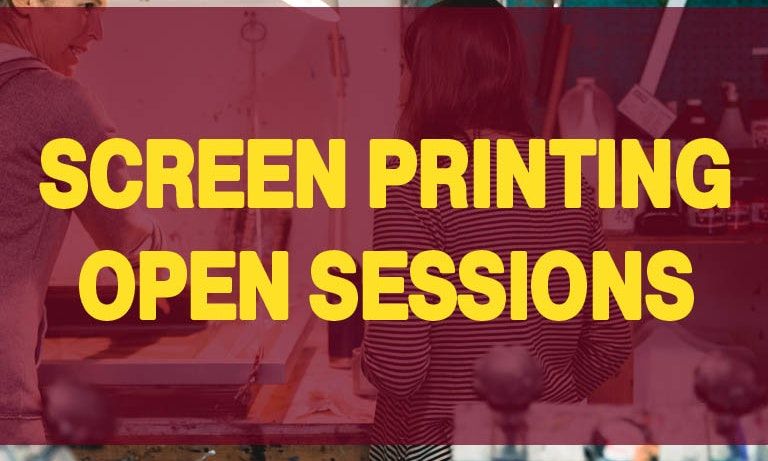 Screen Printing Open Session