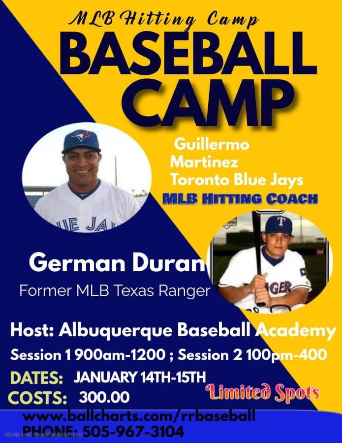 Toronto Bluejays Guillermo Martinez Hitting Camp