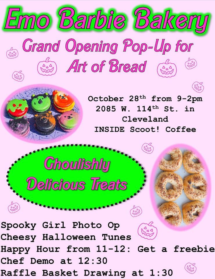 Emo Barbie Bakery: A Grand Opening Pop- Up for Art of Bread