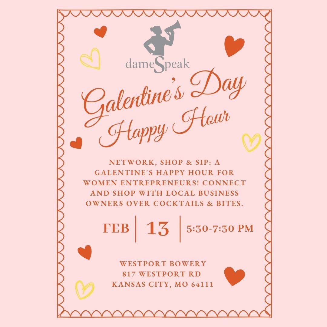 Galentine\u2019s Day Happy Hour | Women\u2019s Small Business Networking Party