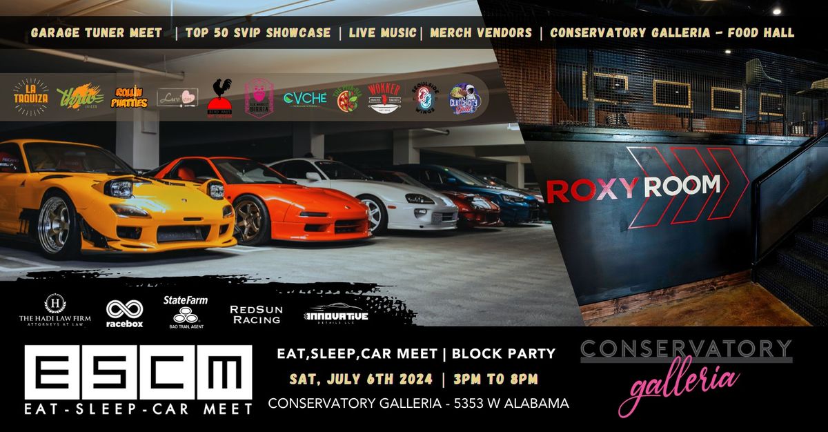 Eat, Sleep, Car Meet | Block Party