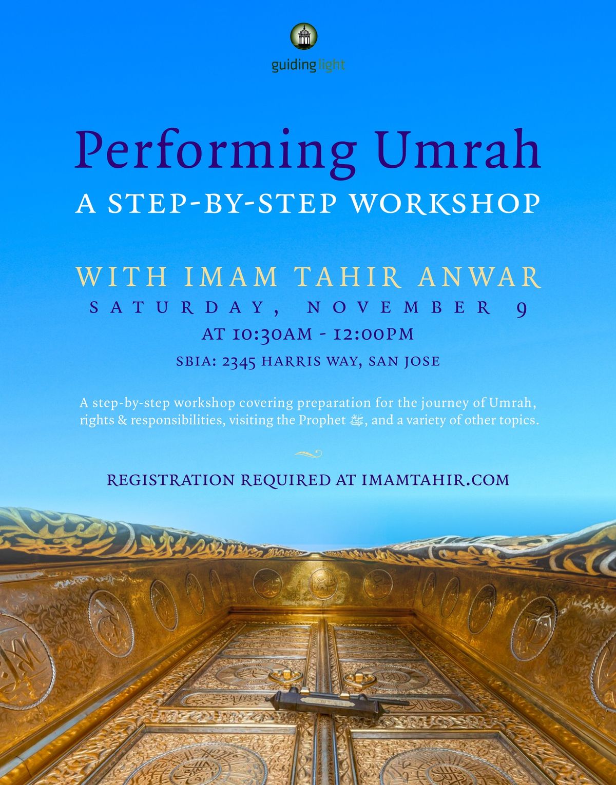 Performing Umrah: A Step-by-Step Workshop with Imam Tahir Anwar