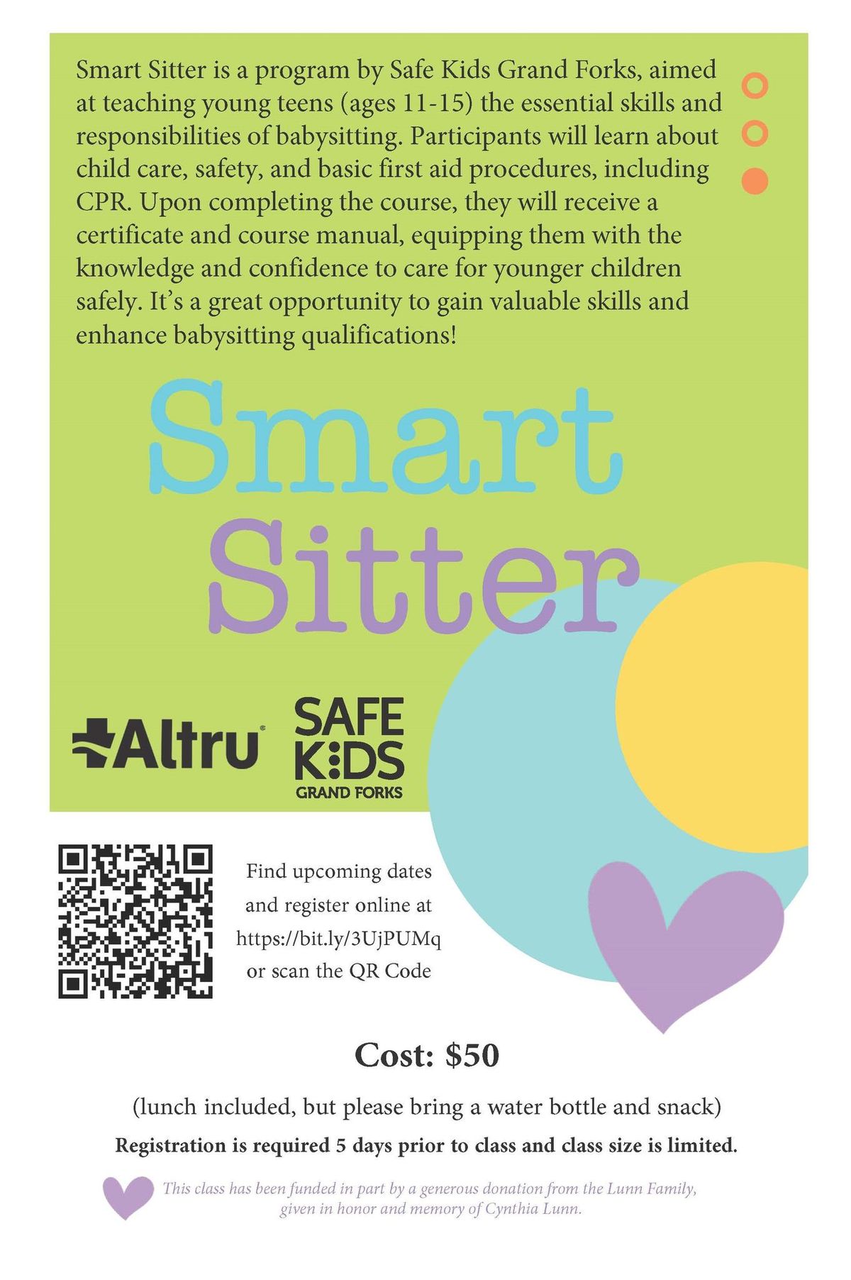 Smart Sitter Babysitting Class