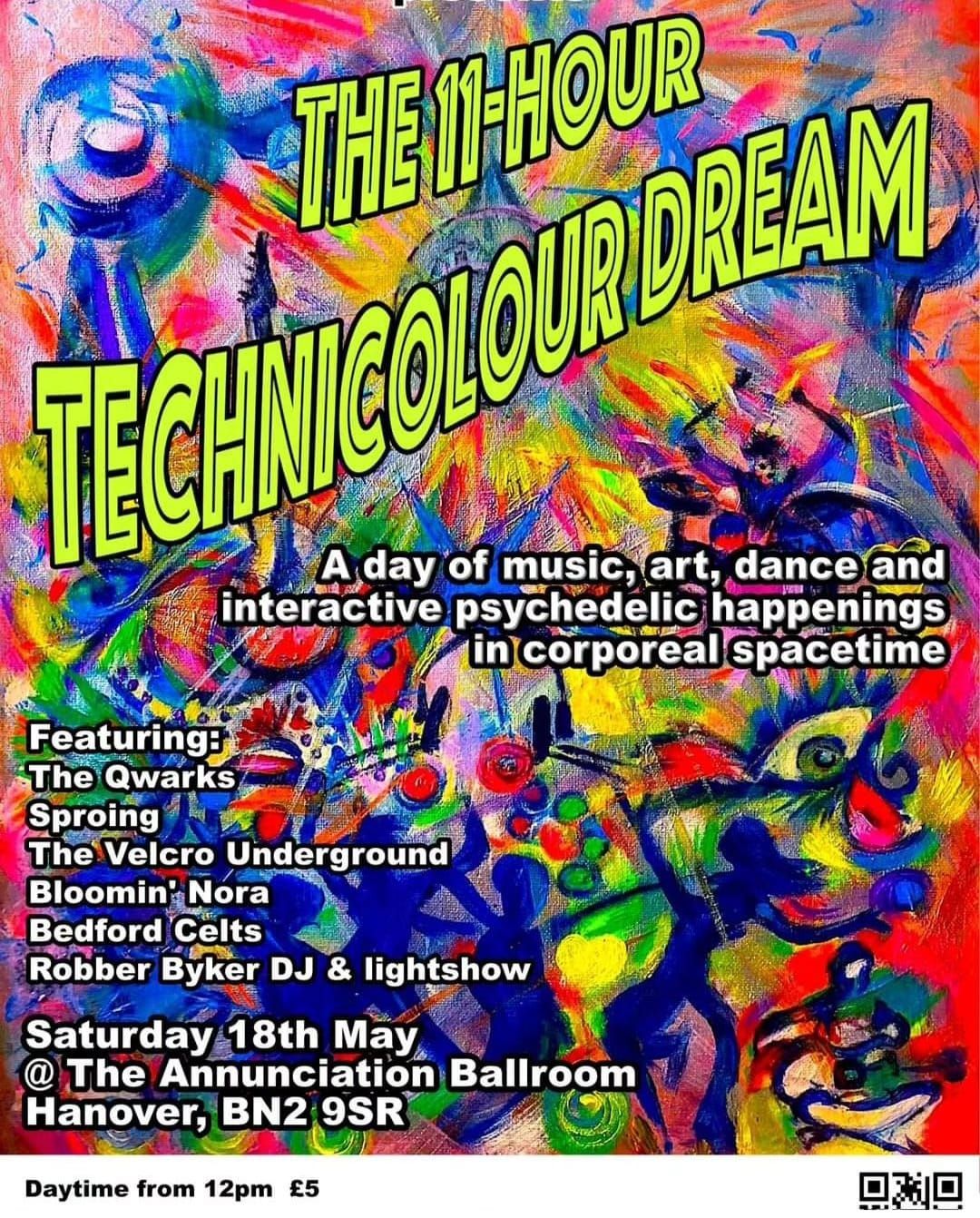 HANOVER PSYCHEDELIC CLUB PRESENTS TECHNICOLOUR HOURS OF EMERGENT HAPPENINGS