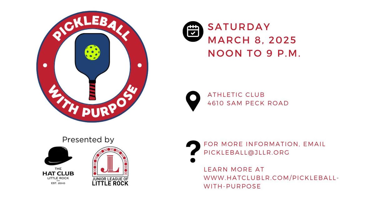 Pickleball with Purpose