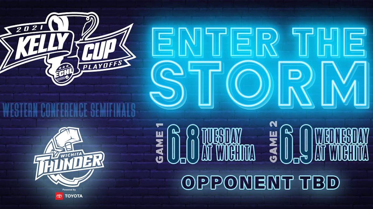 ECHL Kelly Cup Finals: TBD at Wichita Thunder (Home Game 4)