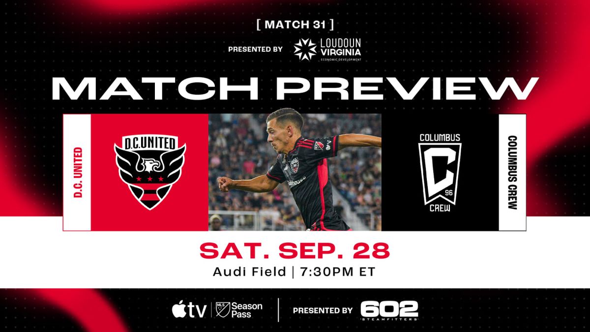 Columbus Crew at DC United Tickets