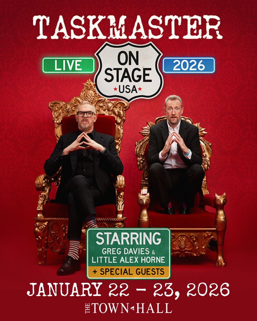 Taskmaster Live on Stage at The Wilbur, The Wilbur, Boston, 17 January 2026