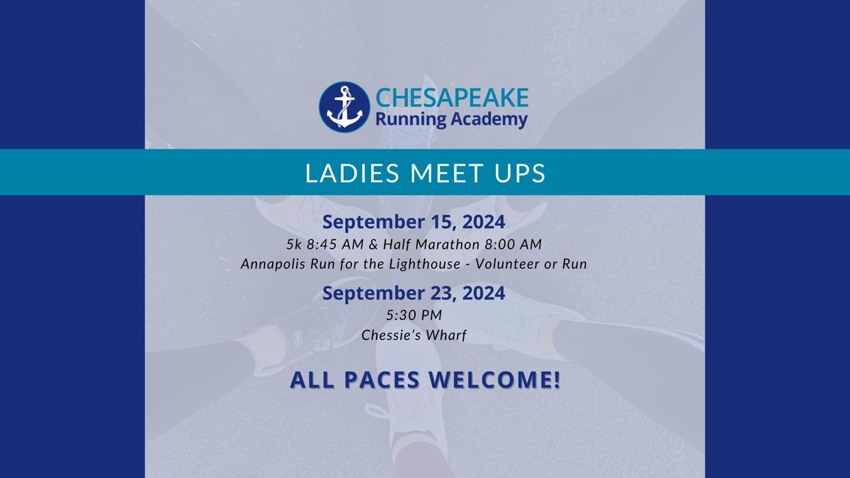 Ladies Run Meet Up - September 23rd