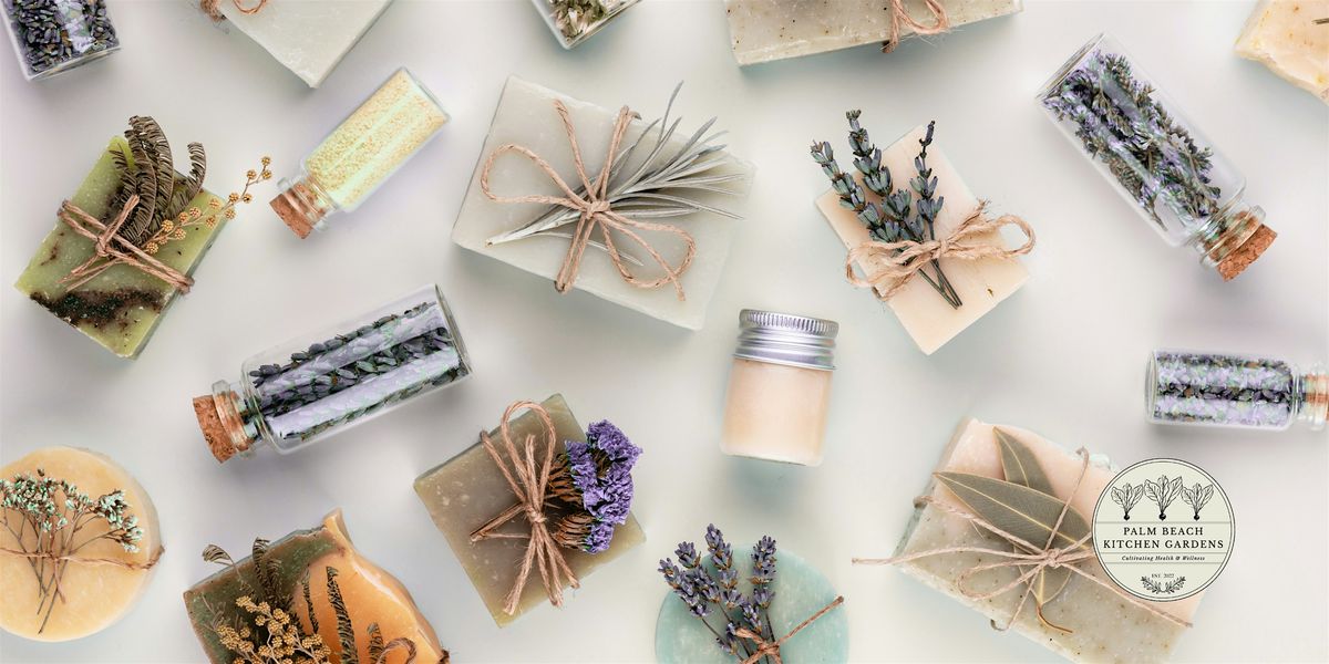 Herbal Holiday Gift Making Workshop at Palm Beach Kitchen Gardens