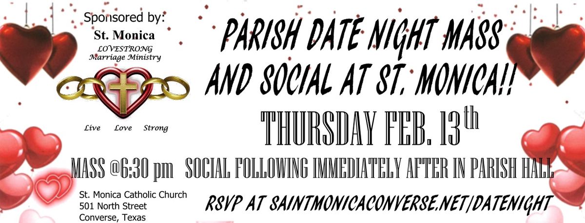 Parish Date Night at St. Monica