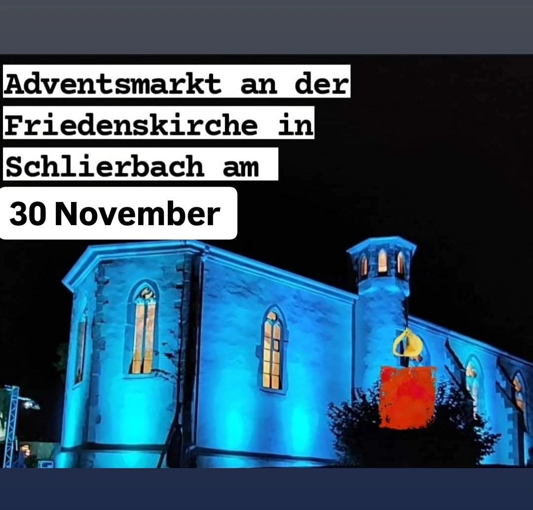 Adventsmarkt um die Friedenskirche 