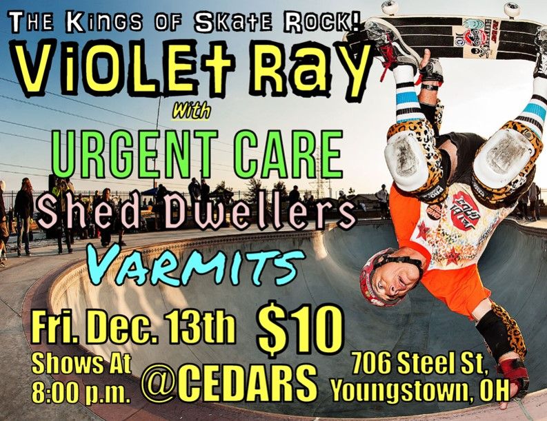 Skate Rock Friday with Violet Ray at Cedars West End