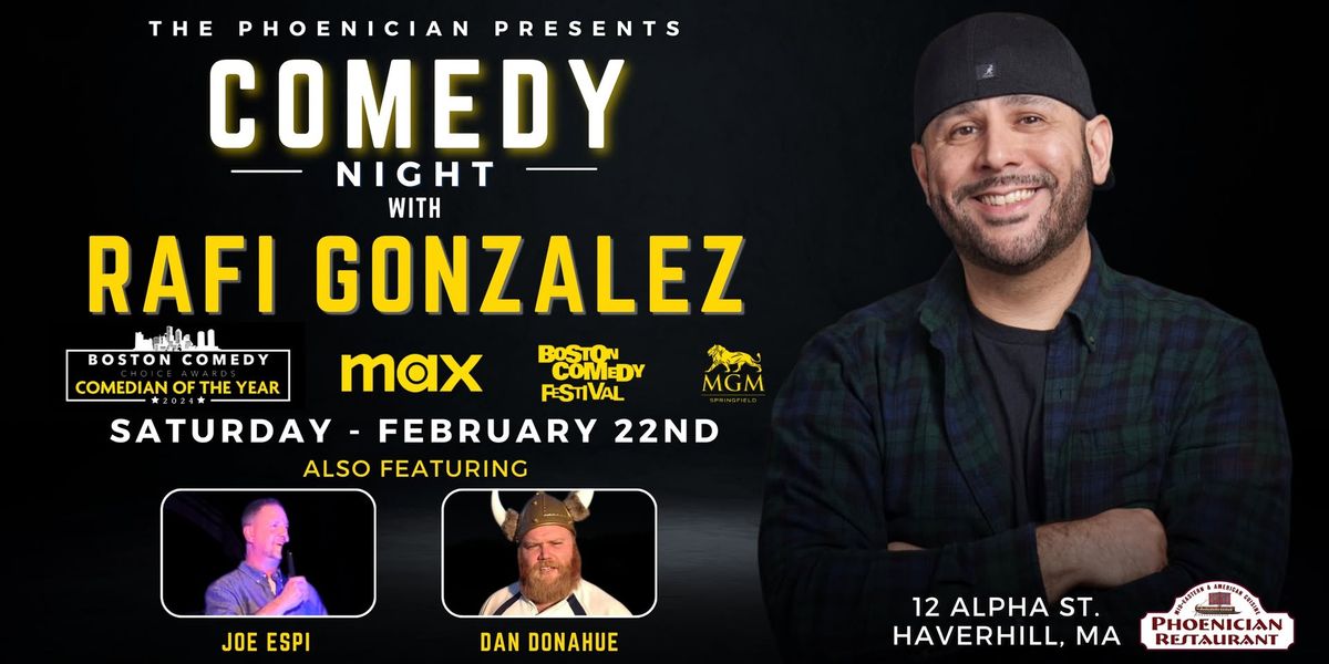 Comedy Night with Rafi Gonzalez