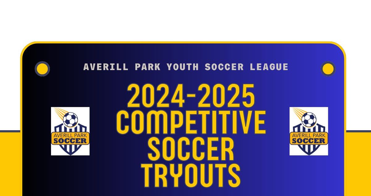 2024-2025 Competitive Soccer Tryouts
