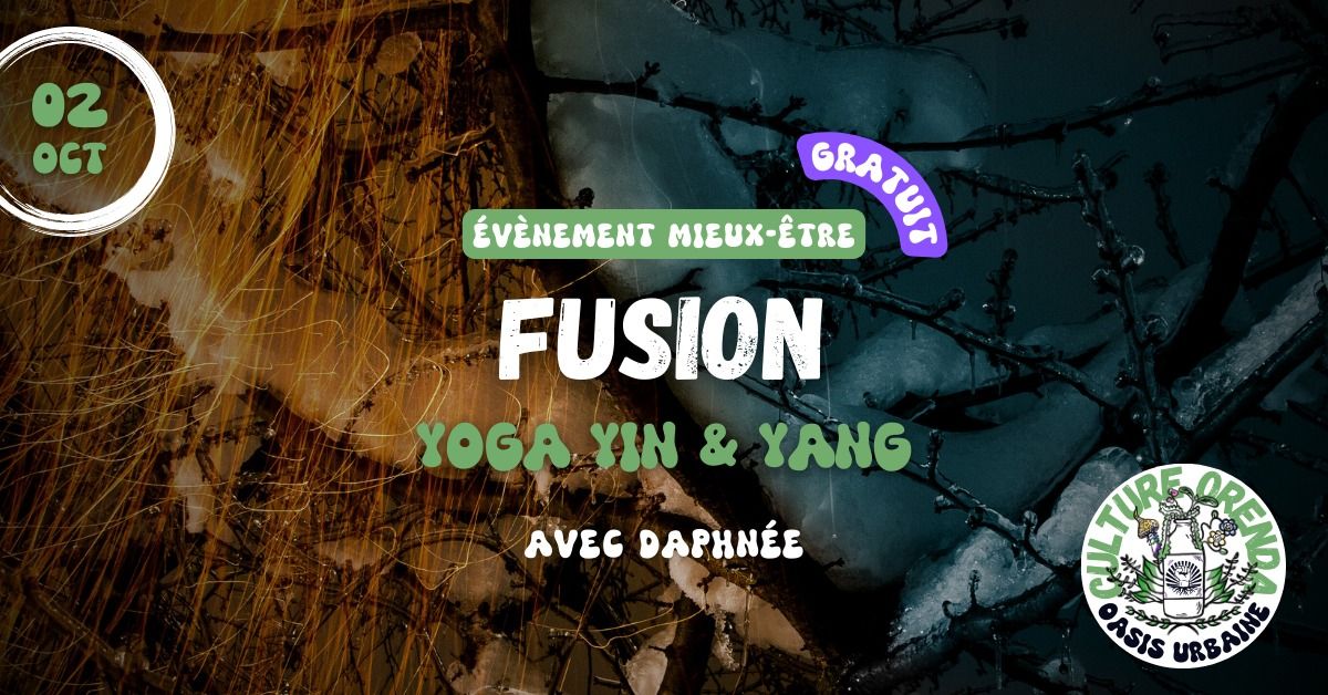 FUSION \/ Yoga yin & yang