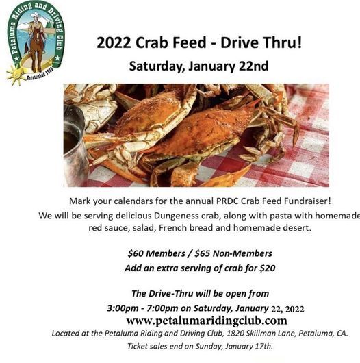 PRDC Drive-Thru CRAB FEED Fundraiser