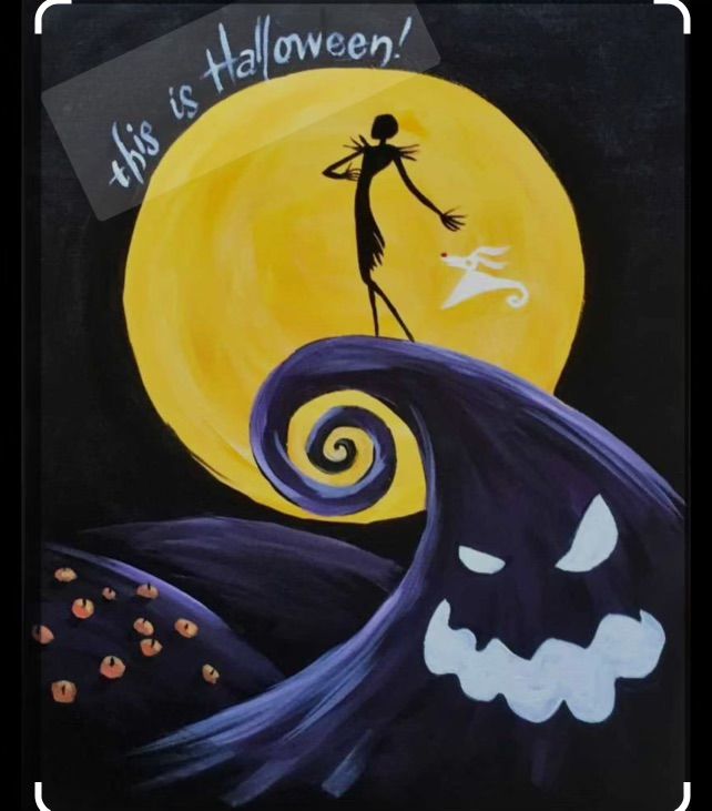 Sip & Paint - Halloween Theme