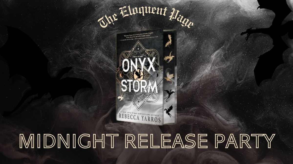 Onyx Storm Midnight Release 