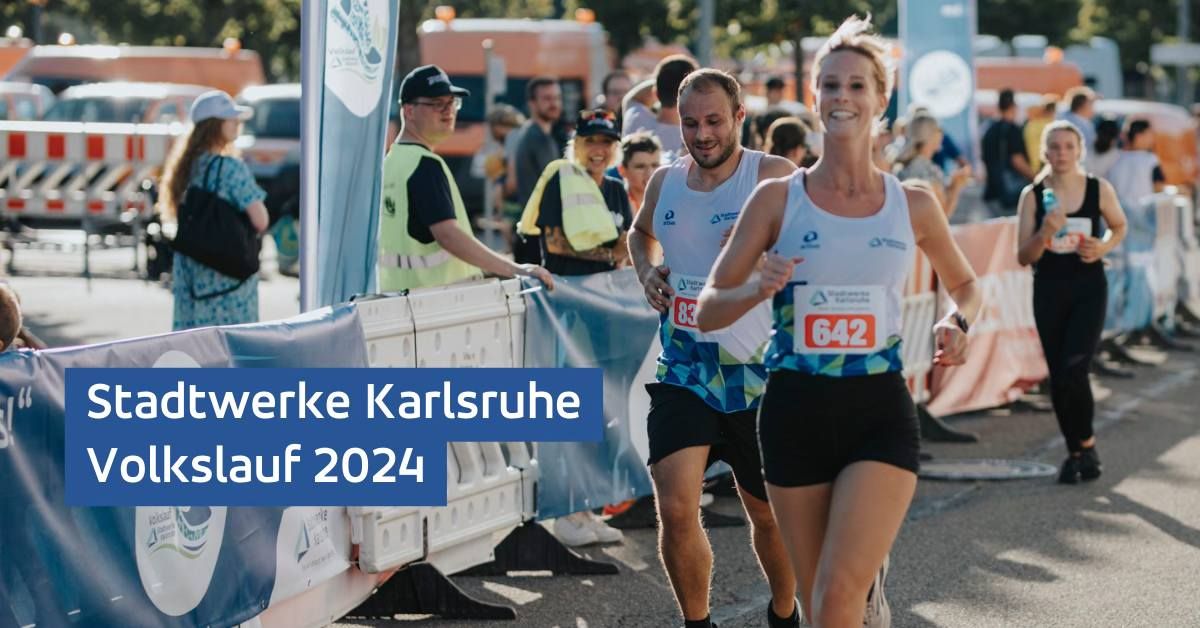 Der Stadtwerke Karlsruhe Volkslauf 2024