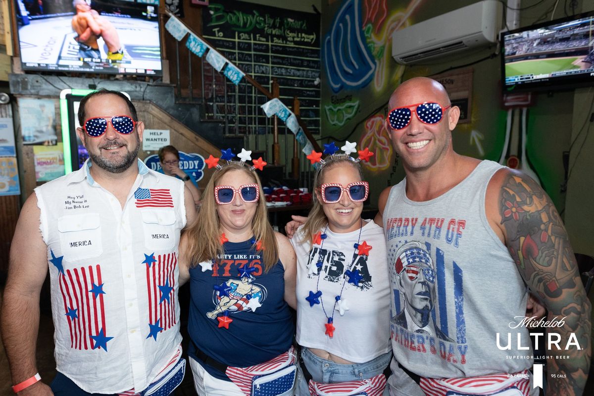 "Red, White, and Brews" ~ Independence Day Themed Bar Crawl ~ Savannah, GA.