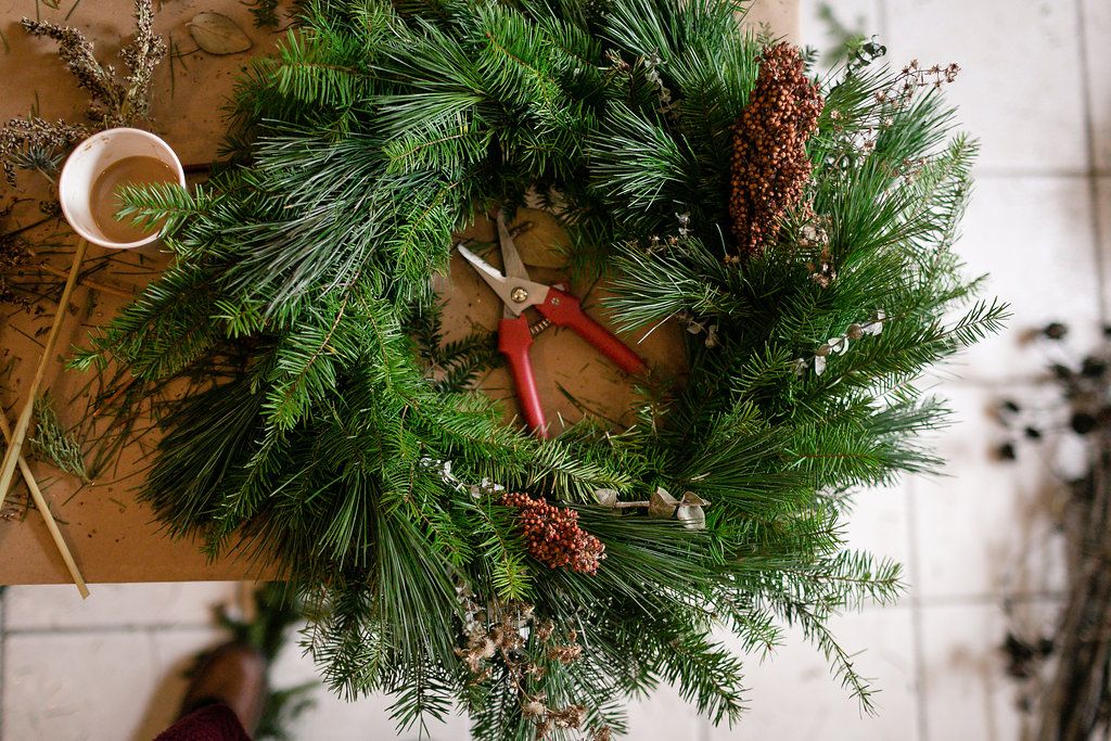 Holiday Wreath Making