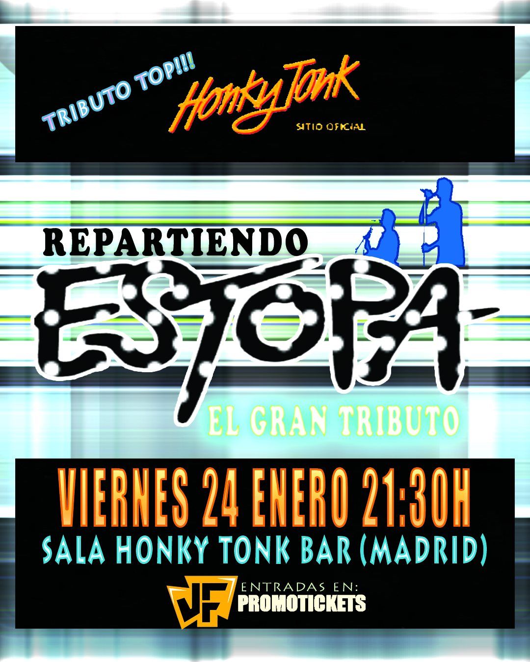 El gran tributo a ESTOPA en Madrid "REPARTIENDO ESTOPA"