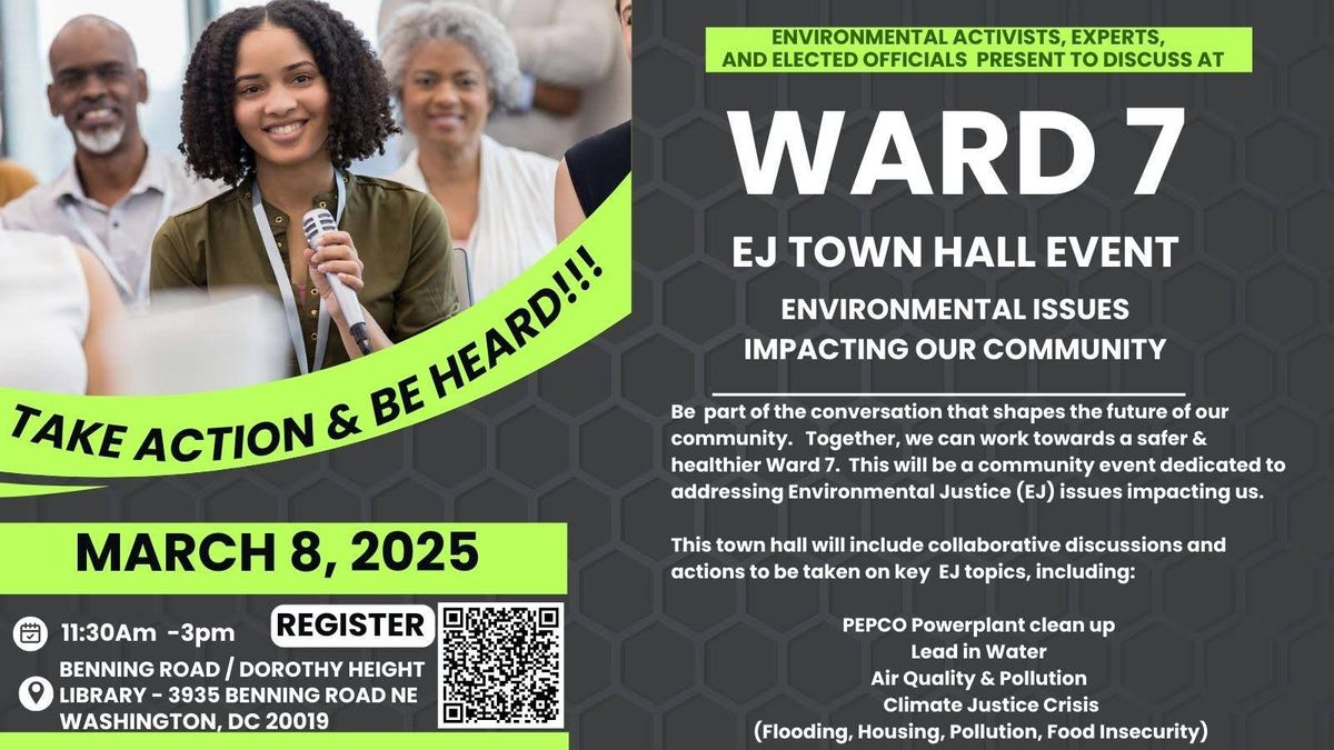 DC Ward 7 Environmental Justice Town Hall