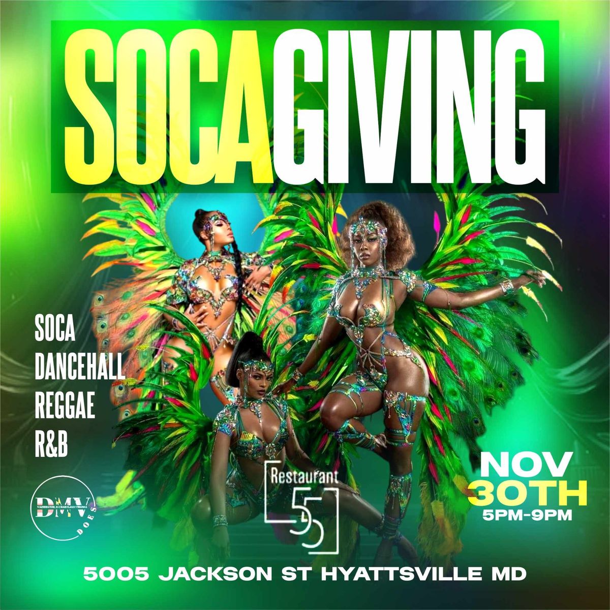 SOCAGiving +Toy Drive  Hosted by DMV Does & Restaurant 55