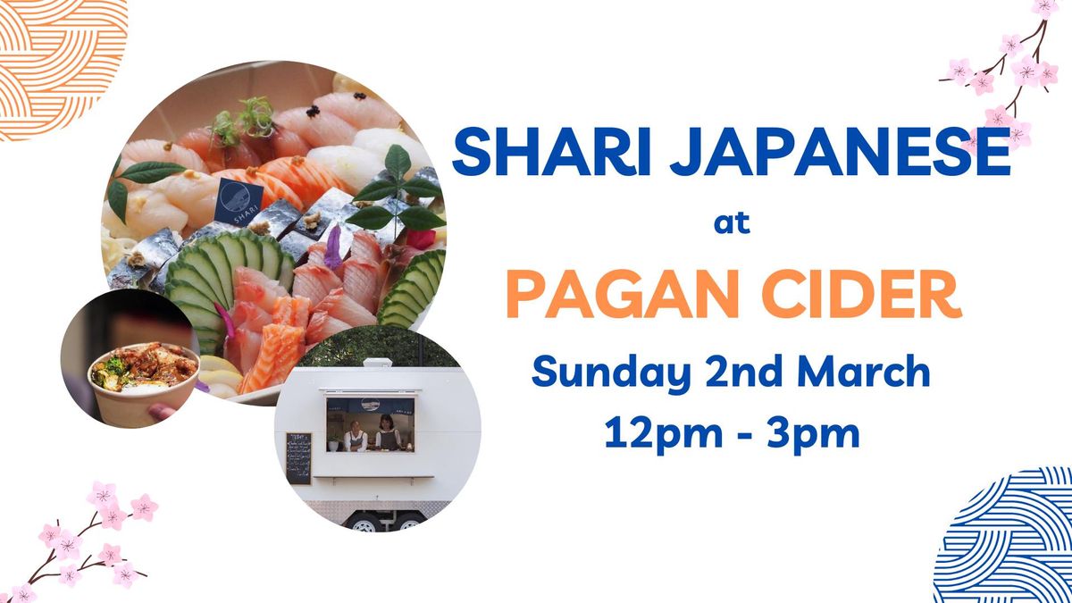 Shari Japanese at Pagan Cider