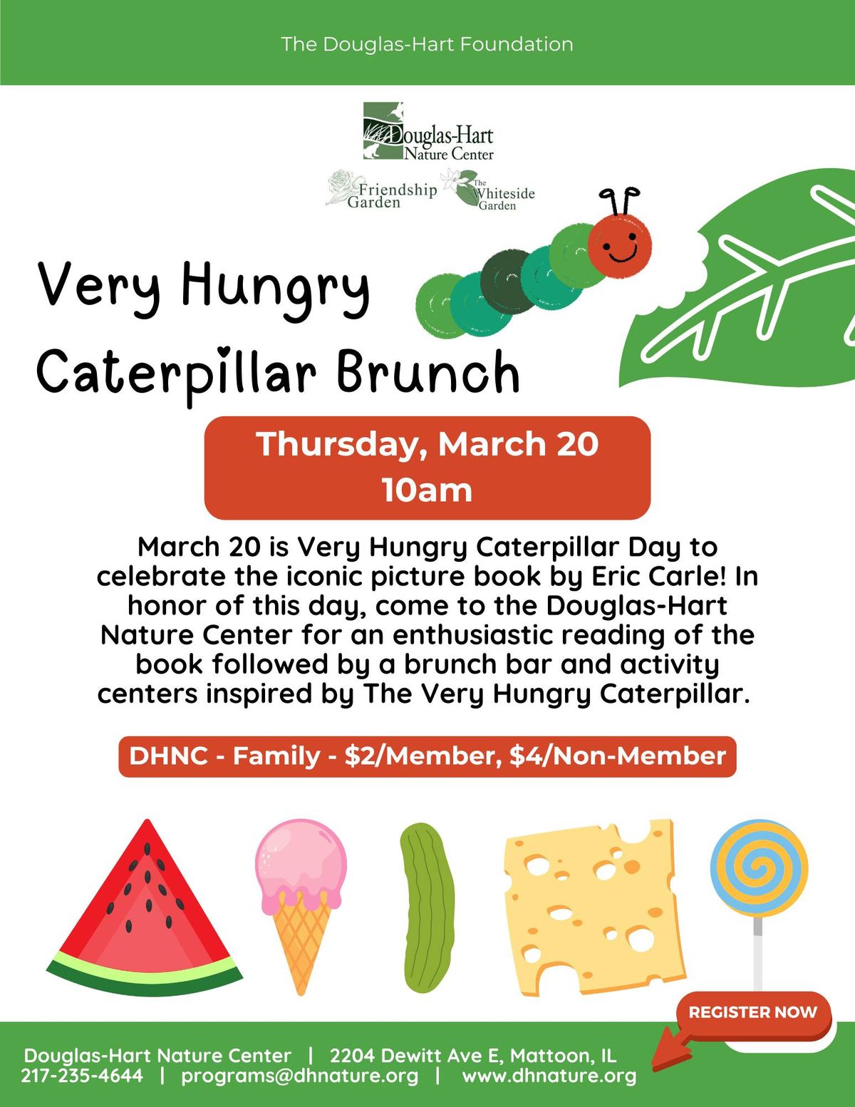 Very Hungry Caterpillar Brunch