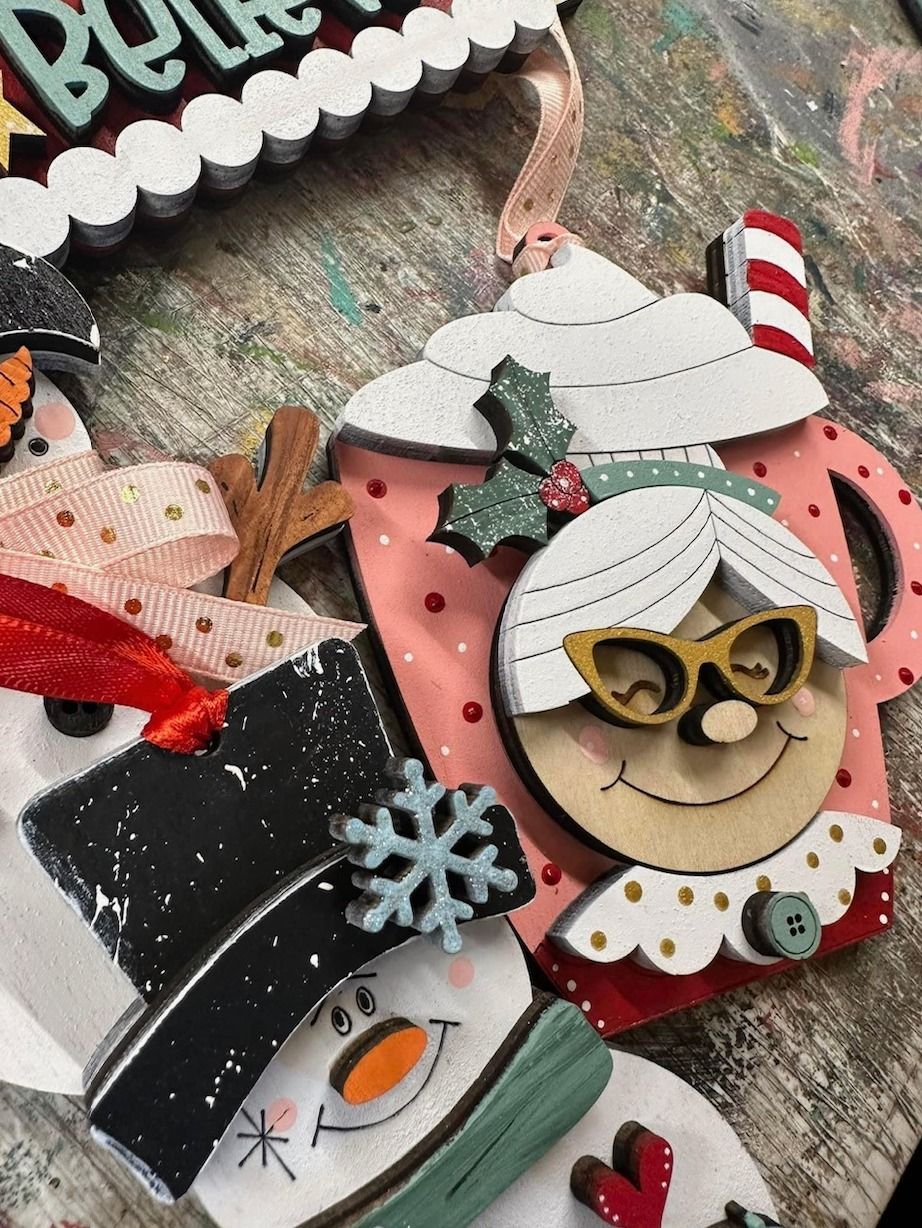 Painted Holiday Ornaments Workshop 