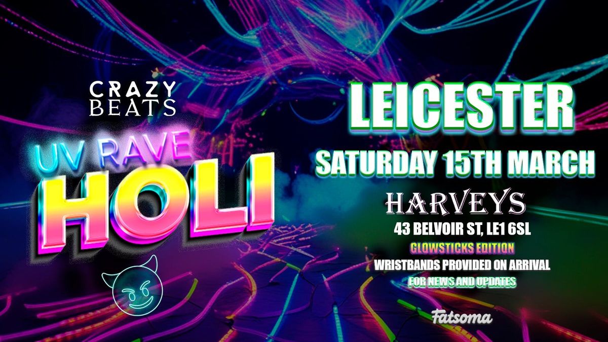 UV HOLI NEON BOLLYWOOD NIGHT - LEICESTER