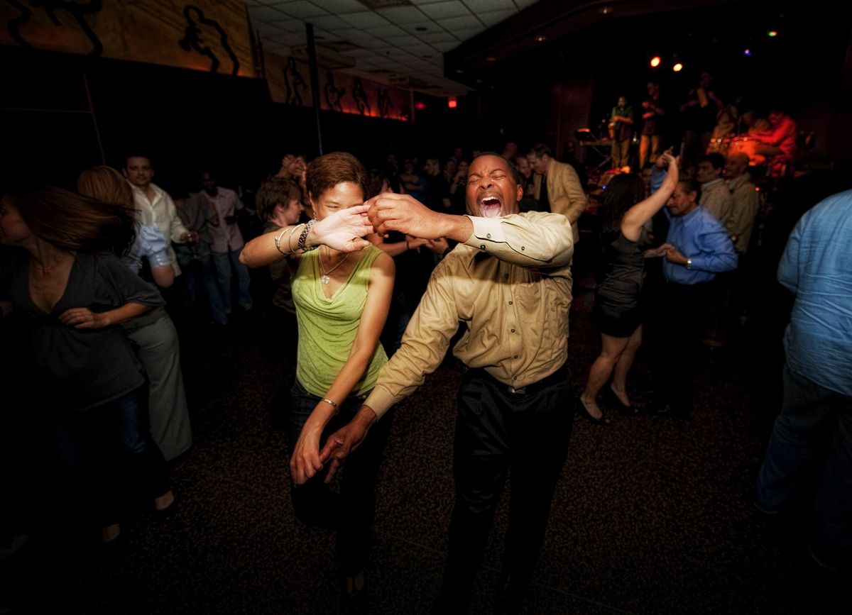 Salsa Dancing at Champs nightclub - OPENING NIGHT