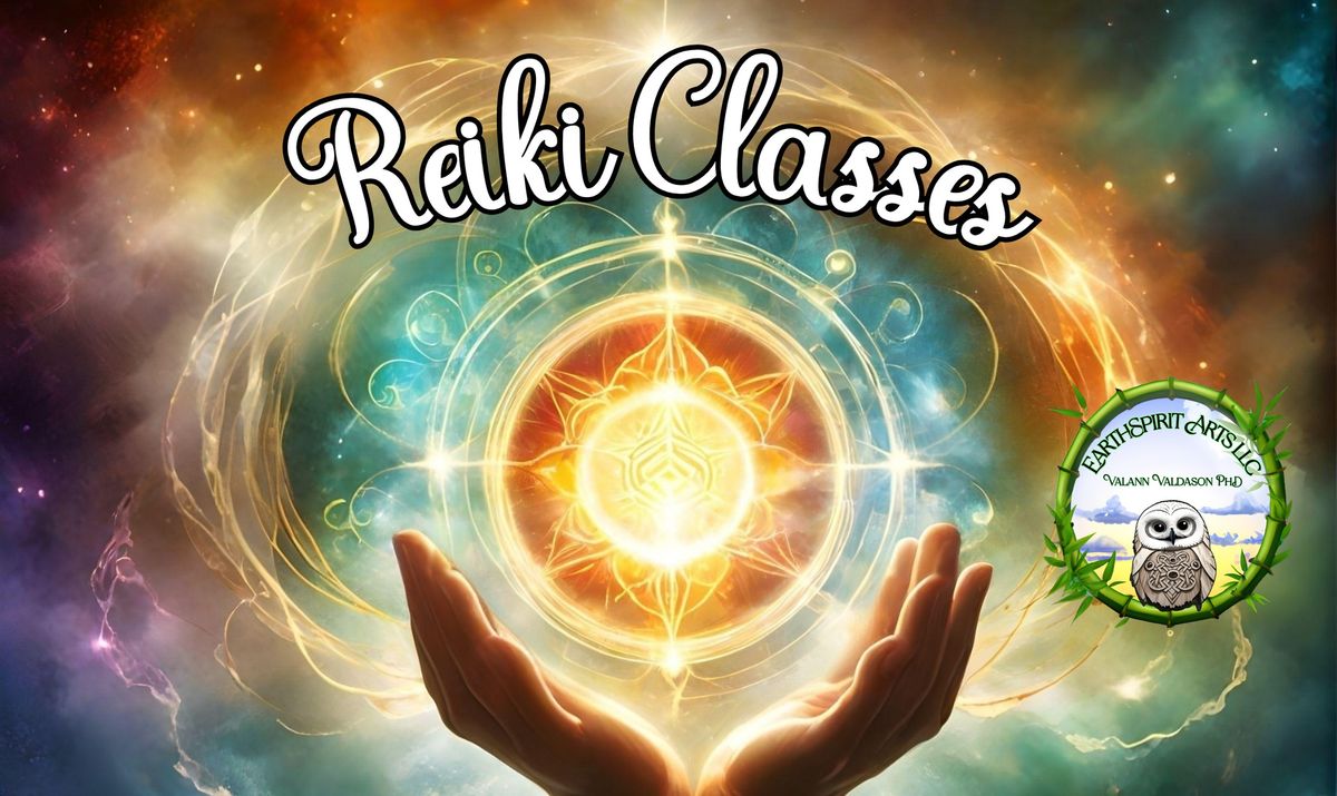 Day 2 - Reiki I and Reiki II Class- Sun. Oct. 6 